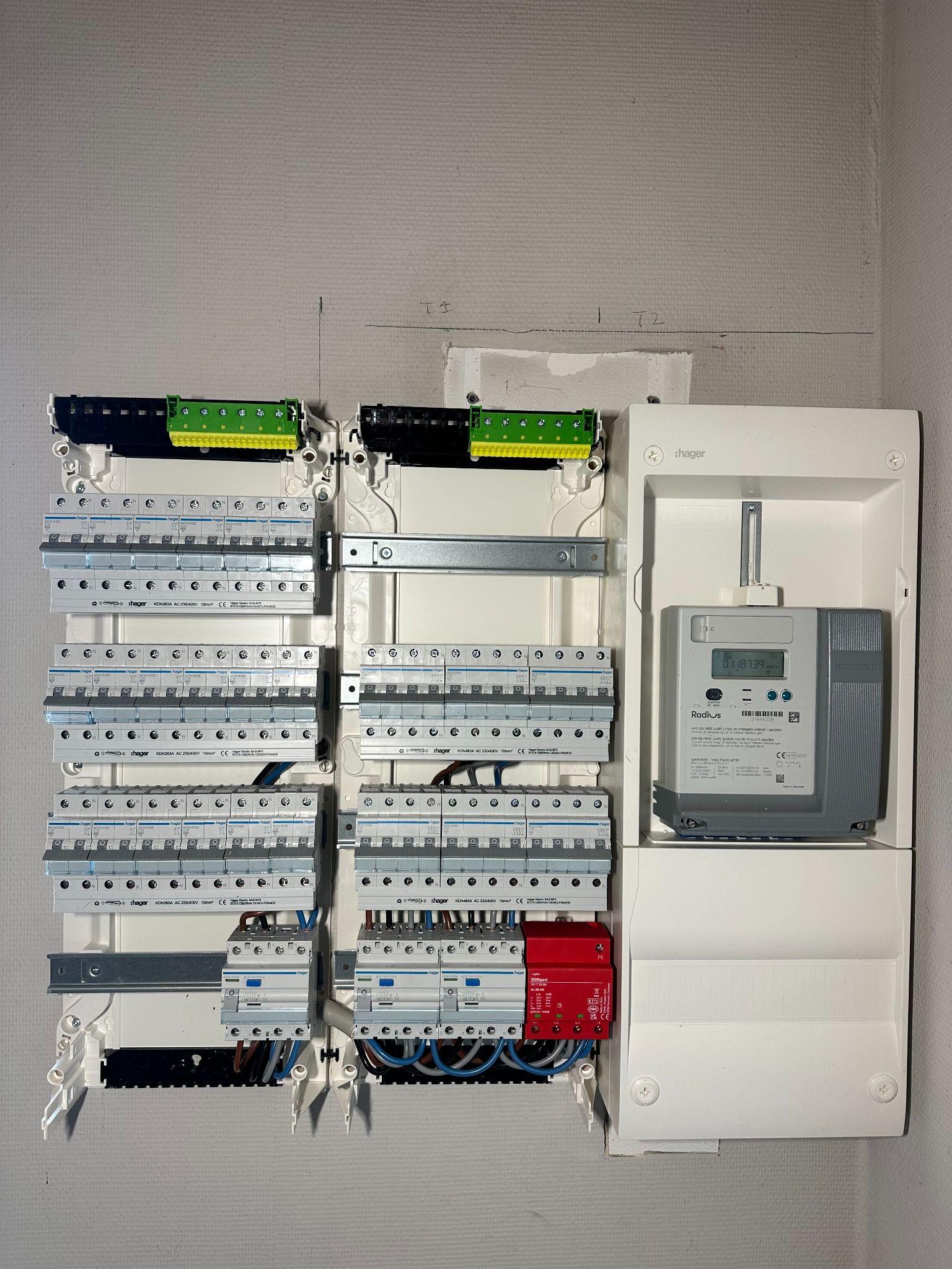 Gennemgang af elinstallation før el-renovering — Simons El Service